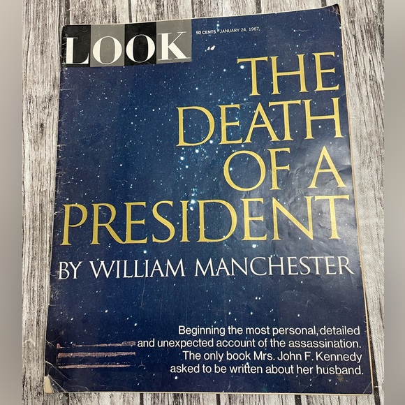 LOOK Magazine Vintage Publication January 24, 1967 The Death of a President JFK - Picture 1 of 5